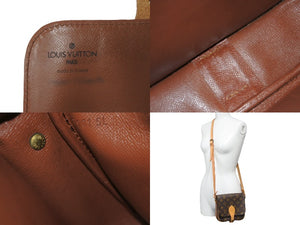 LOUIS VUITTON ルイヴィトン ショルダーバッグ ミニカルトシエール モノグラム ブラウン M51254 美品 正規品 57367
