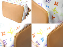 Load image into Gallery viewer, LOUIS VUITTON ルイヴィトン ショルダーバッグ M42229 村上隆 プチノエ ブロン マルチカラー ゴールド金具 良品 中古 57379
