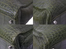 Load image into Gallery viewer, HERMES エルメス ショルダーバッグ ケリースポーツMM □D刻印 グリーン系 ニロティカス 美品 中古 57380