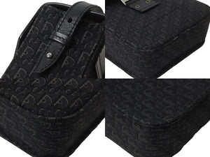 Christian Dior クリスチャンディオール ショルダーバッグ トロッター ストリートシック ブラック シルバー金具 美品 中古 57384
