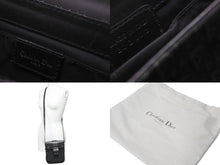 Load image into Gallery viewer, Christian Dior クリスチャンディオール ショルダーバッグ トロッター ストリートシック ブラック シルバー金具 美品 中古 57384
