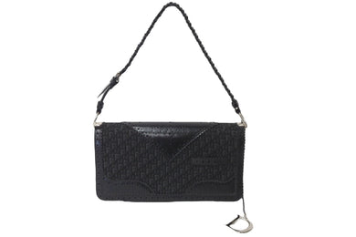 Christian Dior クリスチャンディオール ショルダーバッグ ストリートシック トロッター 02-MA-0024 シルバー金具 美品 中古 57386
