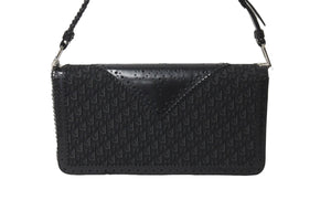 Christian Dior クリスチャンディオール ショルダーバッグ ストリートシック トロッター 02-MA-0024 シルバー金具 美品 中古 57386