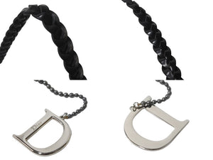 Christian Dior クリスチャンディオール ショルダーバッグ ストリートシック トロッター 02-MA-0024 シルバー金具 美品 中古 57386