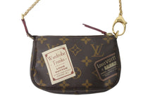 Load image into Gallery viewer, LOUIS VUITTON ルイヴィトン ポーチ M63798 ミニポシェッモノグラム トラベルコレクション ゴールド金具 美品 中古 57399