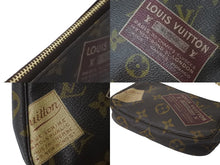 Load image into Gallery viewer, LOUIS VUITTON ルイヴィトン ポーチ M63798 ミニポシェッモノグラム トラベルコレクション ゴールド金具 美品 中古 57399