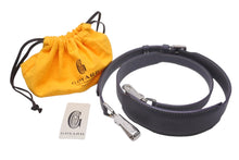 Load image into Gallery viewer, 極美品 GOYARD ゴヤール ストラップMM ミディアムモデル アクセサリー グレー レザー シルバー金具 中古 57404