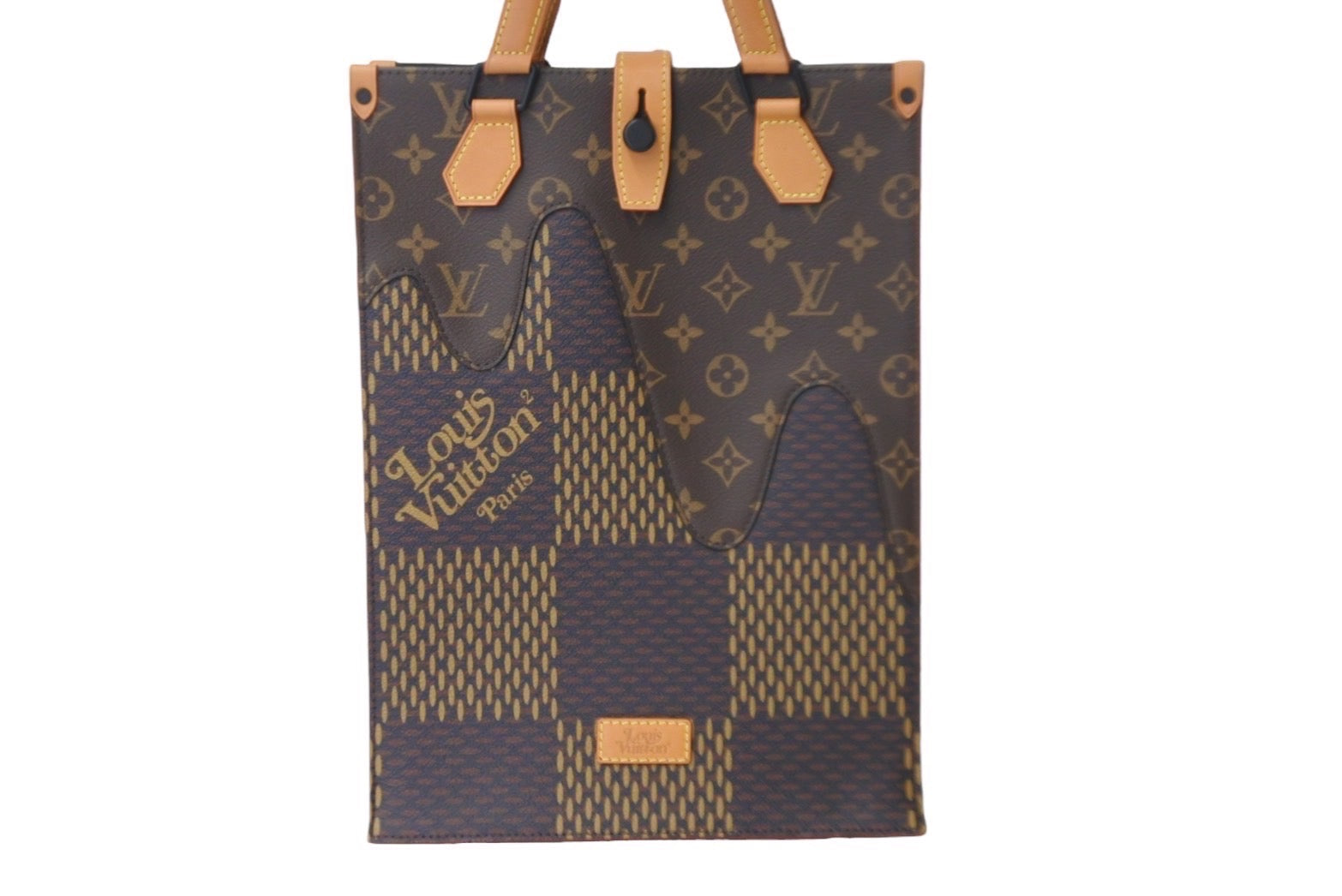 新品同様 LOUIS VUITTON ルイヴィトン NIGO ダミエ ジャイアント LV