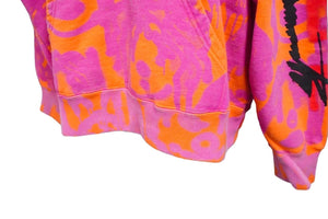 Supreme × Yohji Yamamoto シュプリーム ヨウジヤマモト 20FW グラフィック パーカー オレンジ ピンク SU9331 S 美品 中古 57410