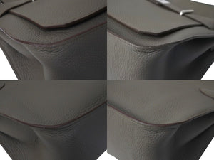 HERMES エルメス ショルダーバッグ ジプシエール 31 □Q刻印 2013年 エタン トリヨンクレマンス シルバー金具 美品 中古 57414