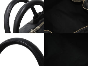 極美品 LOUIS VUITTON ルイヴィトン ボストンバッグ キーポル55 ダミエ グラフィット N41413 ブラック シルバー金具 中古 57419