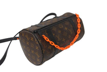 Load image into Gallery viewer, 極美品 LOUIS VUITTON ルイヴィトン ショルダーバッグ ミニ ポロション M44479 ヴァージル ブラウン ブラック オレンジ 中古 57422