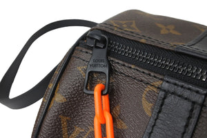 極美品 LOUIS VUITTON ルイヴィトン ショルダーバッグ ミニ ポロション M44479 ヴァージル ブラウン ブラック オレンジ 中古 57422