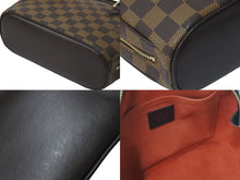 Load image into Gallery viewer, LOUIS VUITTON ルイヴィトン 2WAY ハンドバッグ ショルダーバッグ N51286 サリアミニ ダミエキャンバス ゴールド 美品 中古 57423
