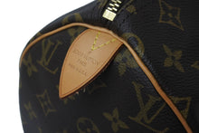 Load image into Gallery viewer, LOUIS VUITTON ルイヴィトン ボストンバッグ M41526 スピーディ30 モノグラム ブラウン ゴールド金具 美品 中古 57426