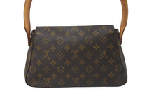Load image into Gallery viewer, LOUISVUITTON ルイヴィトン ミニルーピング モノグラム ハンドバッグ M51147 M10062 ブラウン ベージュ 美品 中古 57435