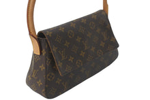 Load image into Gallery viewer, LOUISVUITTON ルイヴィトン ミニルーピング モノグラム ハンドバッグ M51147 M10062 ブラウン ベージュ 美品 中古 57435