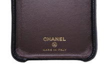 Load image into Gallery viewer, 極美品 CHANEL シャネル マトラッセ キャビアスキン X .XS スマホケース ブラック 28番台 iPhoneケース ココマーク 中古 57439