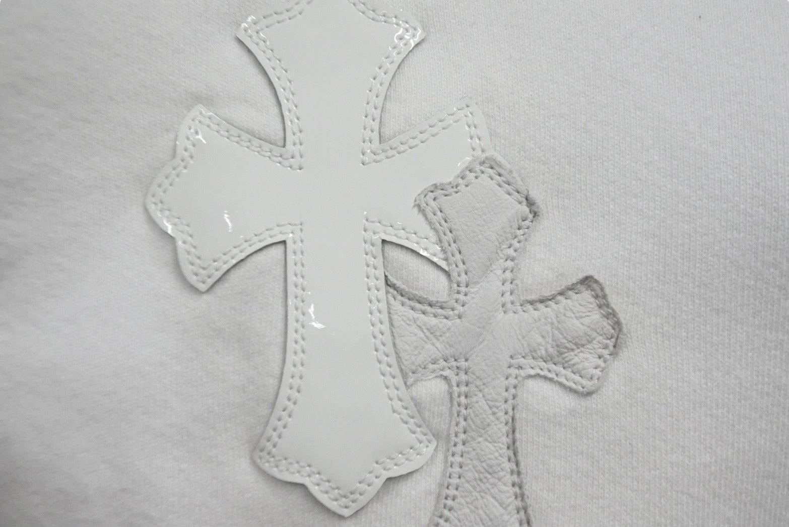 CHROME HEARTS クロムハーツ スウェット Y NOT クロスパッチ
