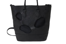 Load image into Gallery viewer, 極美品 LOUIS VUITTON×COMME des GARCONS ルイヴィトン×コムデギャルソン ウィズホールズ 2WAYバッグ N45887 ブラック 中古 57443