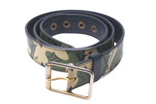Load image into Gallery viewer, LOUIS VUITTON ルイヴィトン ベルト サンチュール・モノグラモフラージュ 村上隆 サイズ90 M9646U ゴールド金具 美品 中古 57446