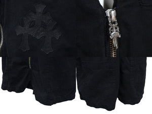 CHROME HEARTS クロムハーツ その他セット オールインワン クロスパッチ セメタリークロス シルバー925 美品 中古 57449