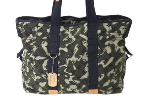 LOUIS VUITTON ルイヴィトン 村上隆 トレイ モノグラモフラージュ 迷彩 トートバッグ M95783 美品 中古 57454