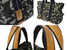 Load image into Gallery viewer, LOUIS VUITTON ルイヴィトン 村上隆 トレイ モノグラモフラージュ 迷彩 トートバッグ M95783 美品 中古 57454