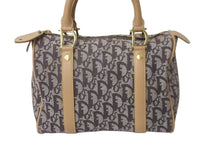 Load image into Gallery viewer, Christian Dior クリスチャンディオール ハンドバッグ トロッター PZ0012 ブラウン ゴールド金具 良品 中古 57468