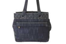 Load image into Gallery viewer, CHANEL シャネル トートバッグ スパークリングデニムトート ココマーク デニム 10番台 ゴールド金具 美品 中古 57489