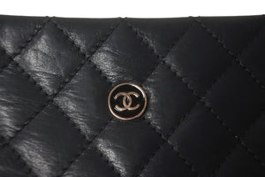 CHANEL シャネル ココマーク ミニショルダーバッグ キルティング 19番台 カーフ ブラック シルバー金具 美品 中古 57491