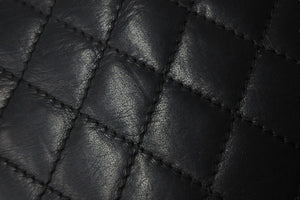 CHANEL シャネル ココマーク ミニショルダーバッグ キルティング 19番台 カーフ ブラック シルバー金具 美品 中古 57491