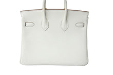 Load image into Gallery viewer, 新品未使用 HERMES エルメス ハンドバッグ バーキン25 マッシュルーム シルバー金具 トゴ B刻印 中古 57500