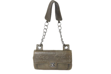 CHANEL シャネル ショルダーバッグ チェーンバッグ クルーズライン アイコンモチーフ ココマーク 8番台 美品 中古 57502