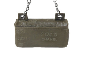 CHANEL シャネル ショルダーバッグ チェーンバッグ クルーズライン アイコンモチーフ ココマーク 8番台 美品 中古 57502