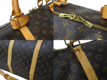 Load image into Gallery viewer, LOUIS VUITTON ルイヴィトン ボストンバッグ キーポル バンドリエール 60 モノグラム ブラウン M41412 美品 中古 57521