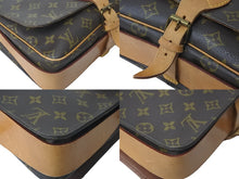 Load image into Gallery viewer, LOUIS VUITTON ルイヴィトン ショルダーバッグ M51253 カルトシエール モノグラム ブラウン ゴールド金具 良品 中古 57525