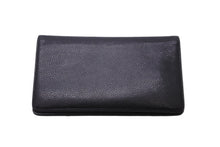 Load image into Gallery viewer, CHANEL シャネル ココマーク 長財布 16番台 キャビアスキン レザー ブラック 美品 中古 57543