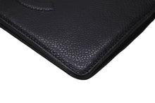 Load image into Gallery viewer, CHANEL シャネル ココマーク 長財布 16番台 キャビアスキン レザー ブラック 美品 中古 57543