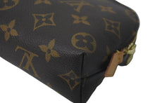 Load image into Gallery viewer, LOUIS VUITTON ルイヴィトン 化粧ポーチ ポシェット・コスメティック PM モノグラム M47515 ゴールド金具 美品 中古 57549