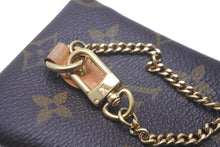 Load image into Gallery viewer, LOUIS VUITTON ルイヴィトン アクセサリーポーチ エテュイ・テレフォンヌMM モノグラム M66546 ゴールド金具 美品 中古 57550