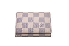 Load image into Gallery viewer, LOUIS VUITTON ルイヴィトン ダミエアズール アンヴェロップ カルト ドゥ ヴィジット 名刺入れ N61746 美品 中古 57554