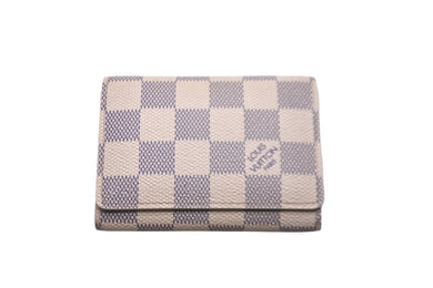 LOUIS VUITTON ルイヴィトン ダミエアズール アンヴェロップ カルト ドゥ ヴィジット 名刺入れ N61746 美品 中古 57554