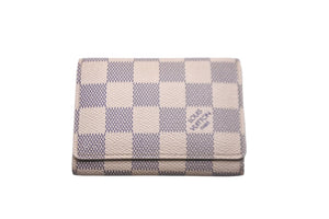 LOUIS VUITTON ルイヴィトン ダミエアズール アンヴェロップ カルト ドゥ ヴィジット 名刺入れ N61746 美品 中古 57554