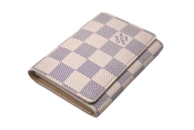 Load image into Gallery viewer, LOUIS VUITTON ルイヴィトン ダミエアズール アンヴェロップ カルト ドゥ ヴィジット 名刺入れ N61746 美品 中古 57554