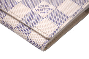 LOUIS VUITTON ルイヴィトン ダミエアズール アンヴェロップ カルト ドゥ ヴィジット 名刺入れ N61746 美品 中古 57554