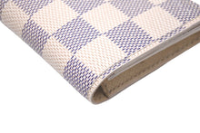 Load image into Gallery viewer, LOUIS VUITTON ルイヴィトン ダミエアズール アンヴェロップ カルト ドゥ ヴィジット 名刺入れ N61746 美品 中古 57554