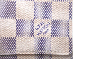 LOUIS VUITTON ルイヴィトン ダミエアズール アンヴェロップ カルト ドゥ ヴィジット 名刺入れ N61746 美品 中古 57554