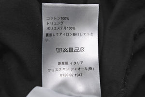 Dior ディオール 19AW 空山基 コラボ ロゴ 半袖Ｔシャツ ブラック 933J640A0533 トップス シルバー サイズL 美品 中古 57555