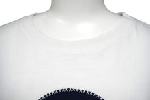Load image into Gallery viewer, LOEWE ロエベ 半袖Ｔシャツ 18SS スカルパッチ バックロゴ ホワイト コットン サイズM 中古 57559